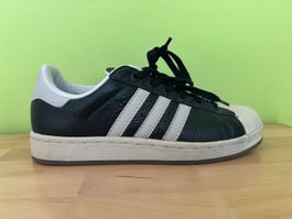 ADIDAS Superstar schwarz/beige GR. 38 2/3
