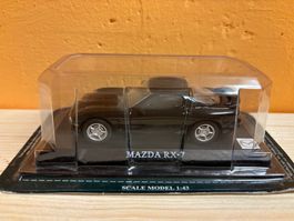 DelPrado Mazda RX-7 schwarz in OVP - 1/43