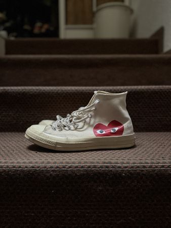 Converse x Comme des Garçons Gr.44 Top Zustand!