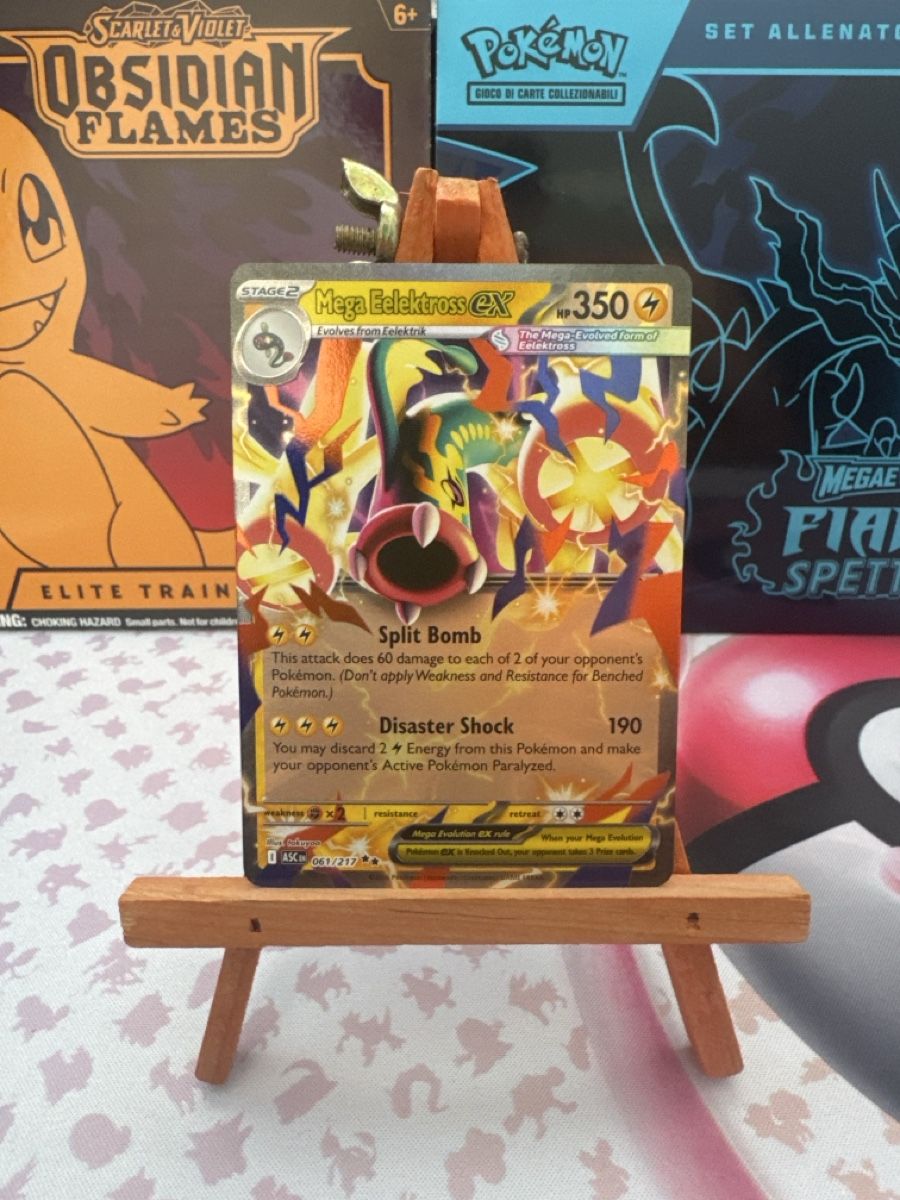 Pokémon Carte collezionabili: Pokemon Mega Elektross EX card- NM - Eng – Nuovo (secondo la descrizione) da Morbio Inferiore venduto da GTAlex