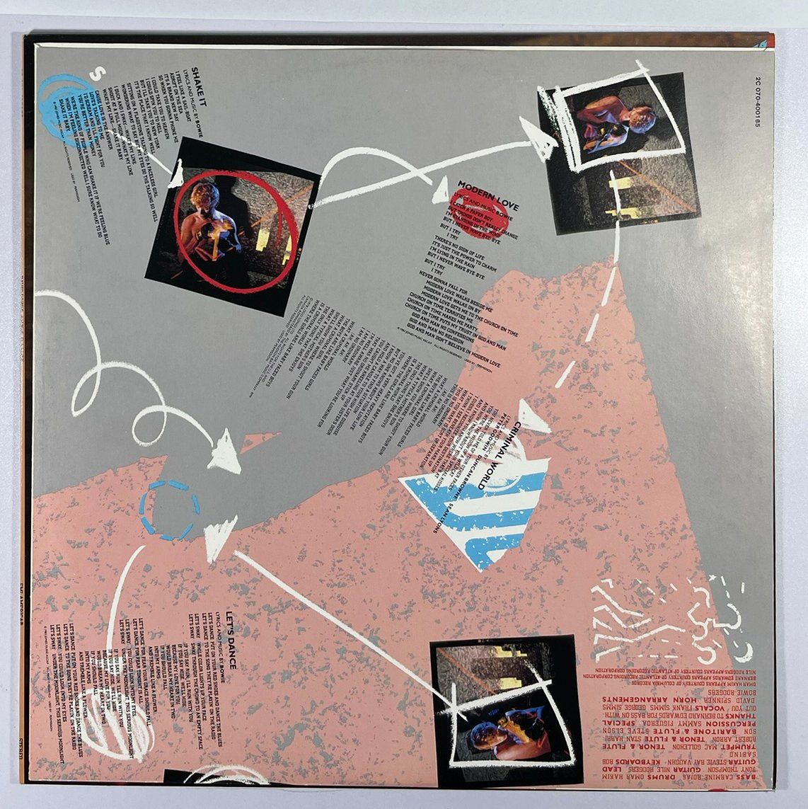 Vinyles: LP: DAVID BOWIE - Let's Dance – D'occasion à Frenkendorf par Yard-Sale-2000 2