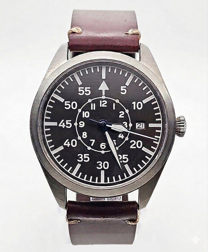 Uhren: Armbanduhr "Militär-Beobachter Stil" – Gebraucht aus Zug von urzeit 1