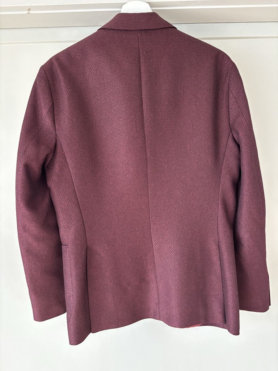 Completi: Burgundy Blazer - Size 48 – Nuovo (secondo la descrizione) da Zürich venduto da Grothschild 3