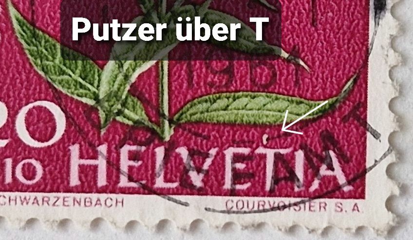 MA522) J185, Abart Putzer über dem T (Neu (gemäss Beschreibung)) in ...