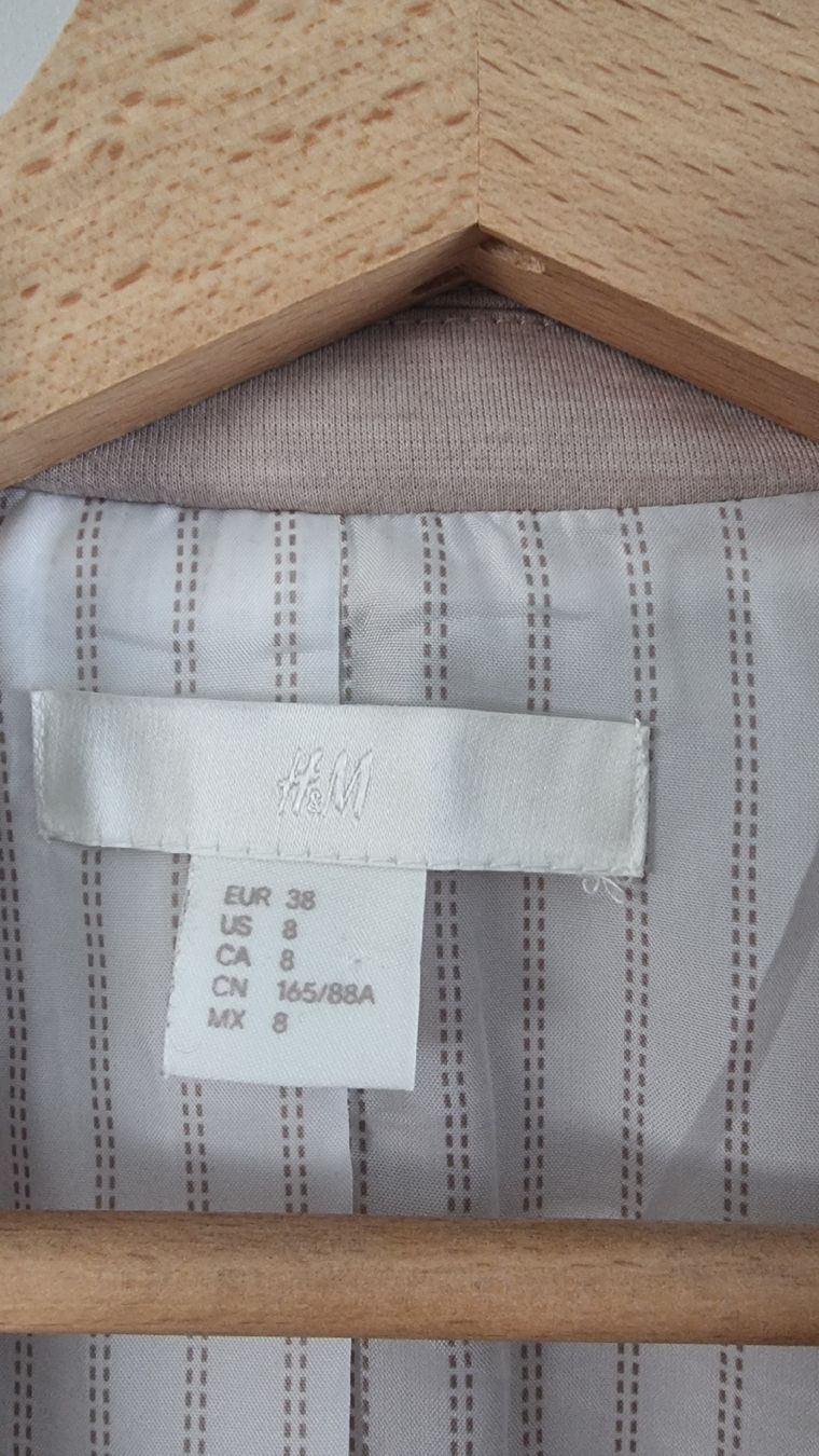 Giacche: H&M Blazer, Gr. 38, rosa  – Nuovo (secondo la descrizione) da Heimberg venduto da denise-1009 2