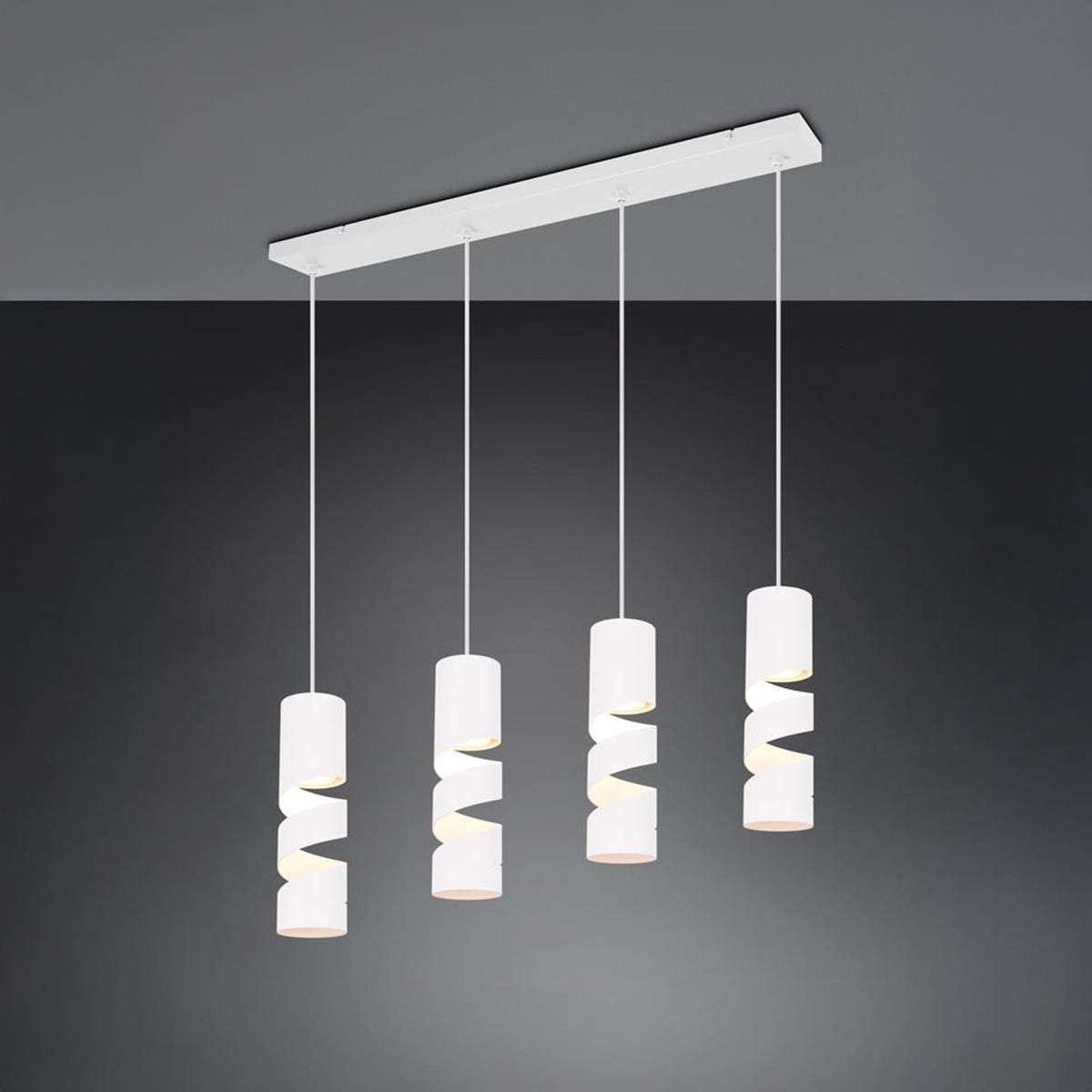 Lampadari & plafoniere: Pendelleuchte, Weiss 4 Spots 80 cm Breit – Nuovo (secondo la descrizione) da Kreuzlingen venduto da Smart-Light