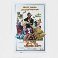 Postkarte James Bond THE MAN WITH THE GOLDEN GUN Artwork