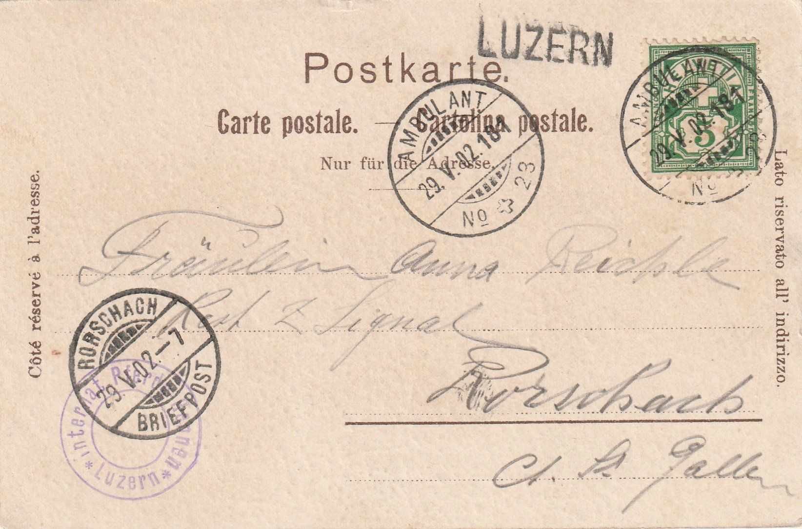 Cartes postales: Luzern Litho – D'occasion à Rorschacherberg par fratovi2 1