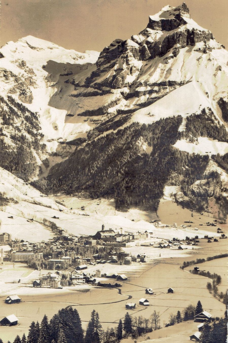Ansichtskarten: Engelberg OW, um 1940 – Gebraucht aus Otelfingen von Schmitte9