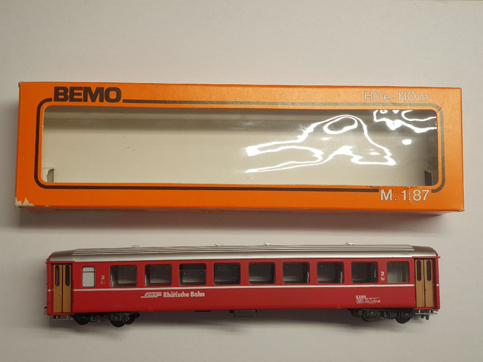 Bemo Modelleisenbahnen: Personenwagen B 2369 Bemo – Gebraucht aus Wil SG von bue_ff6k 1