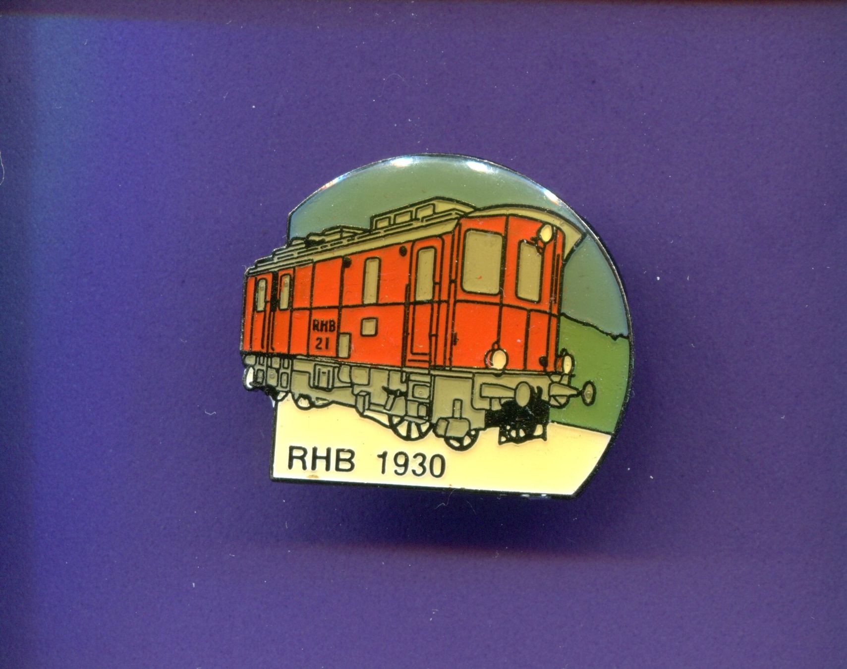 Placchette & Badge: RhB  Lok 1930 – Usato da Winterthur venduto da Sammleroase
