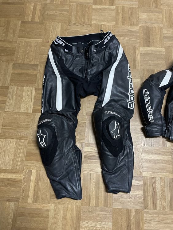 Combinaison moto cuir ALPINESTARS MOTEGI V2 2pcs