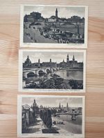5 antike Ansichtskarten aus Dresden, DEUTSCHLAND