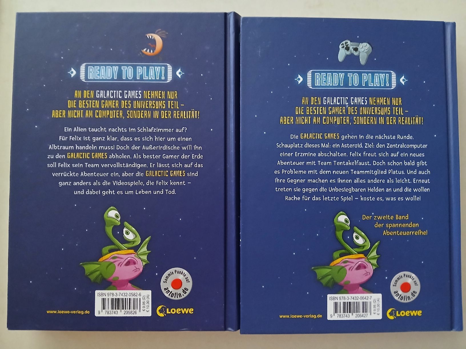 Livres: Galactic Gamers: Der Quantenkristall & Mission Asteroid – Neuf (Voir description) à Seengen par Kalishi 1