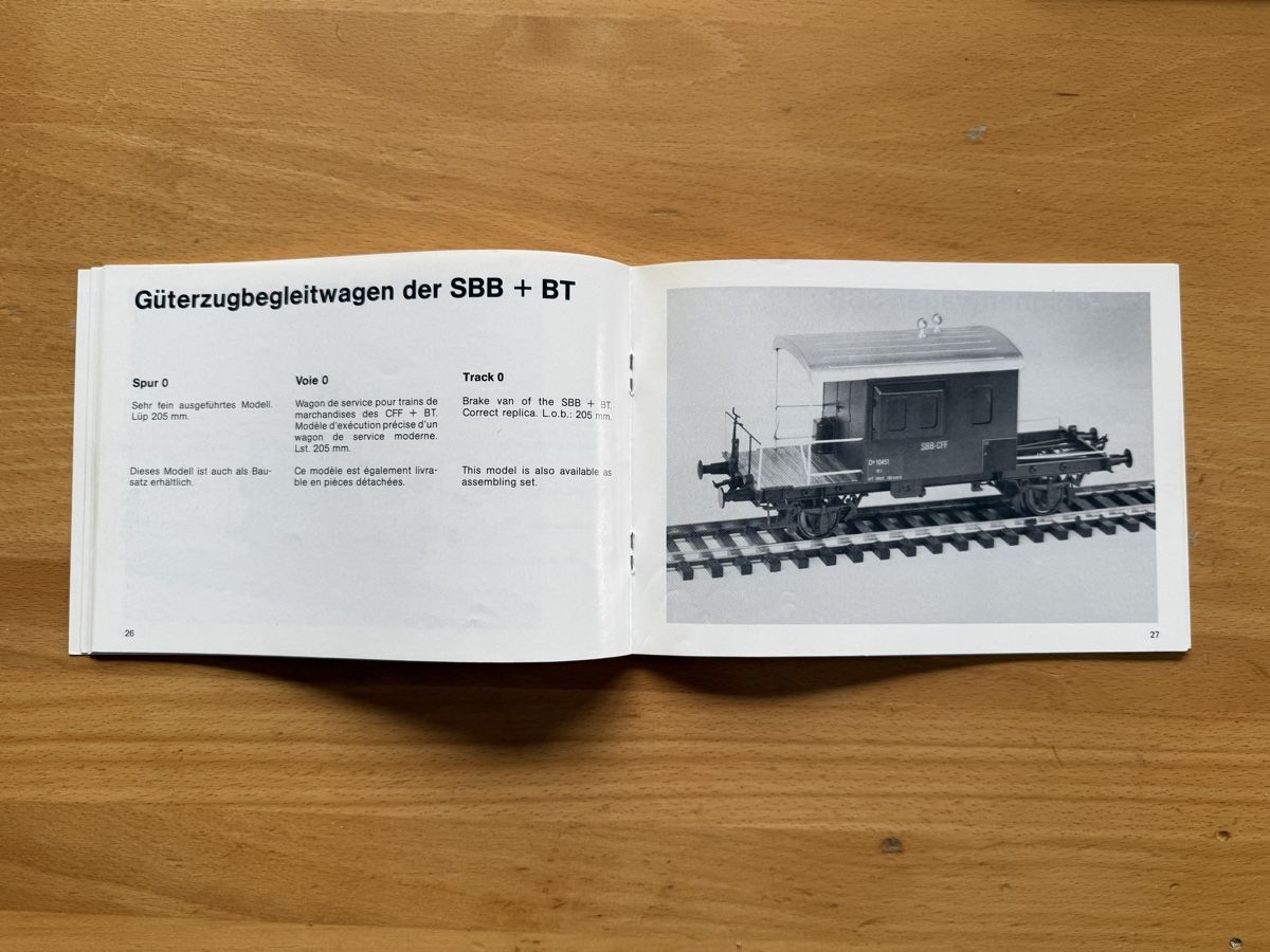 Modellini di ferrovie: Frisa Modelbau Katalog 52 Seiten  – Usato da Amden venduto da vipernatter 7