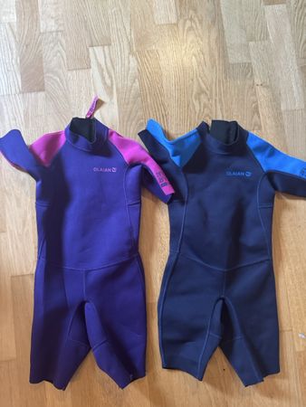 1 oder 2 Neopren Anzüge 4-7 Jahre