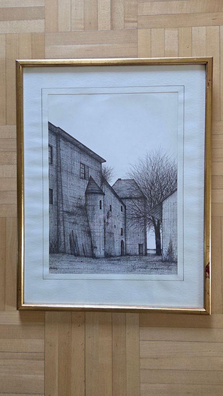 Grafiken & Lithographien: Lithographie Jacques Deperthes gerahmt – Gebraucht aus Muri b. Bern von Nydegg3
