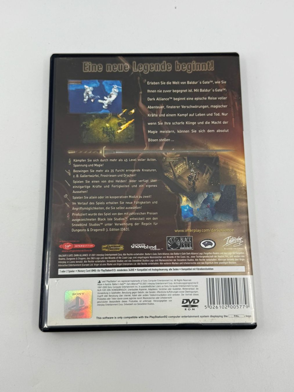 Giochi: Baldurs Gate Dark Alliance (PS2) – Usato da Herisau venduto da Seyashop1 2