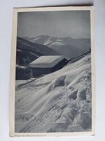 Winterliche alte Postkarte, Tiefschneelandschaft,Top 1918!