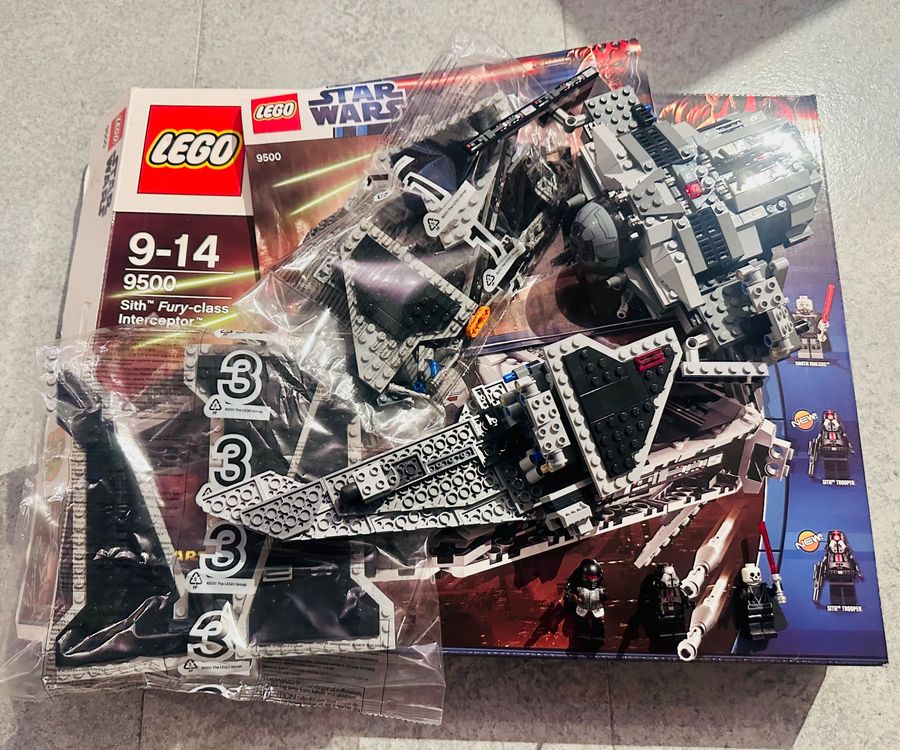LEGO Star Wars 9500 Sith Fury-Class Interceptor (Gebraucht) in Eich für ...