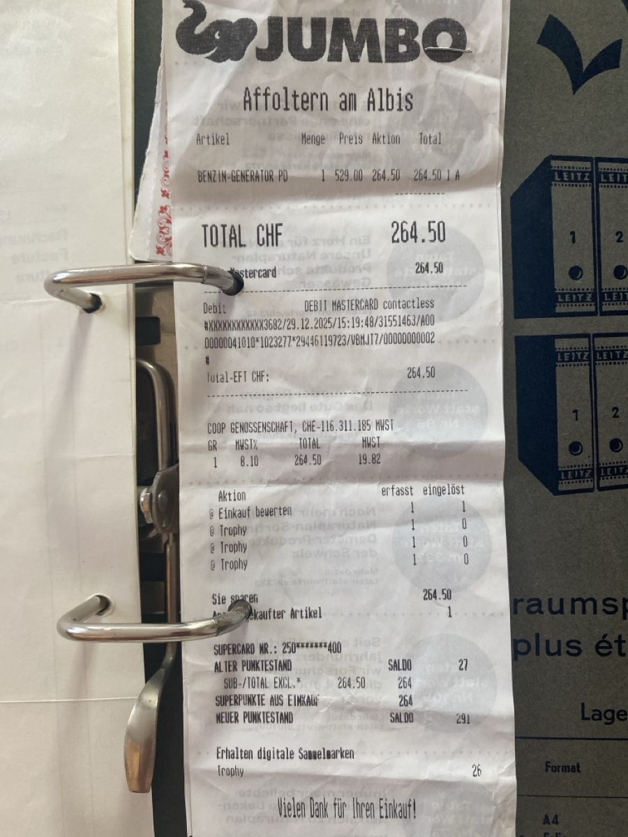 Stromgeneratoren: AYCE Generator 2700W, Neu. Benzin, Stromerzeuger – Neu (gemäss Beschreibung) aus Stallikon von hexe14 5