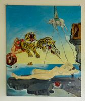 Handgemaltes Ölbild XXL – Kopie nach S. Dalí, kein Druck