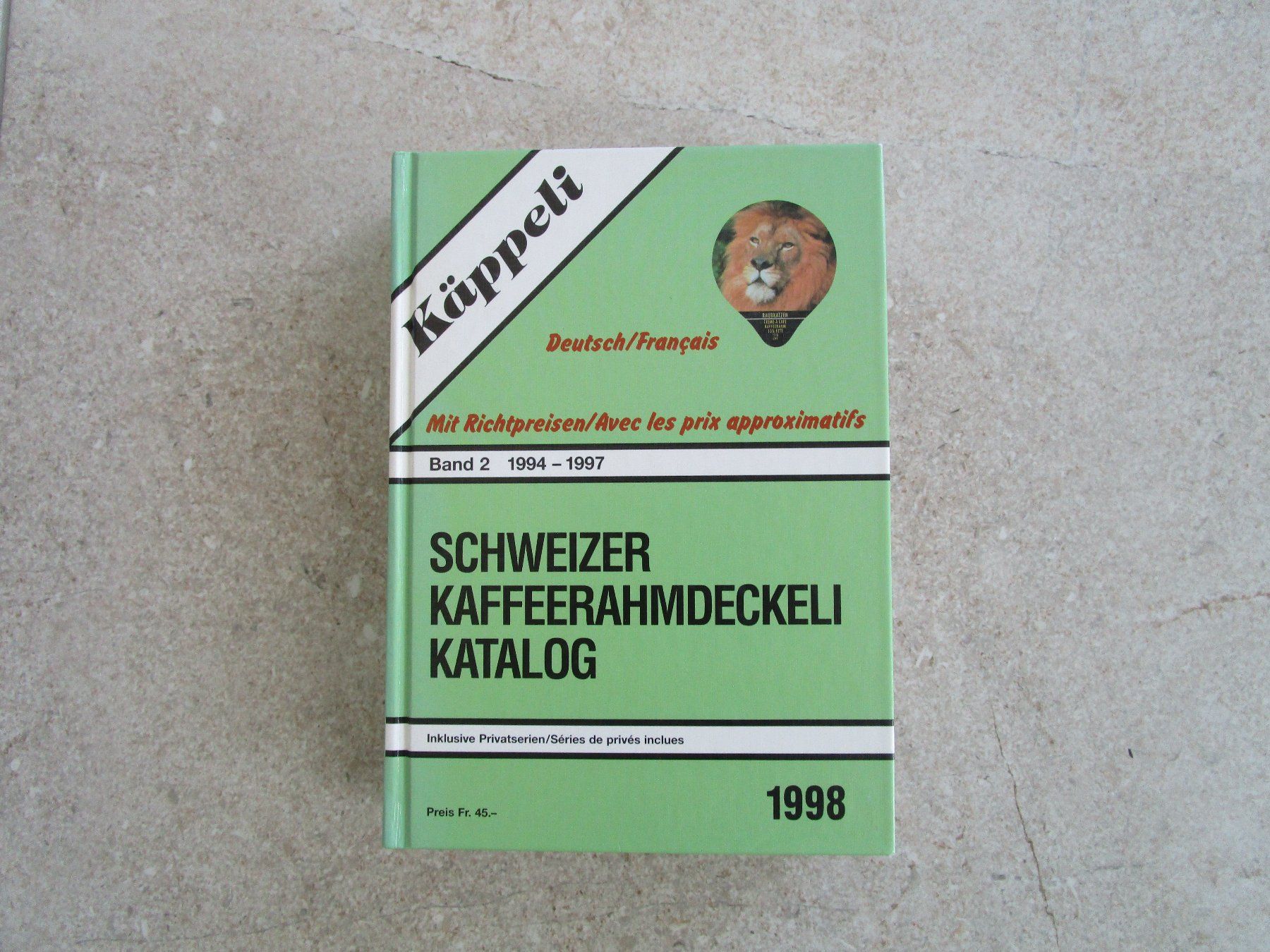 Opercules: Schweizer Kaffeerahmdeckeli Katalog von Käppeli – D'occasion à Grenchen par Bass25