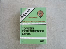 Schweizer Kaffeerahmdeckeli Katalog von Käppeli