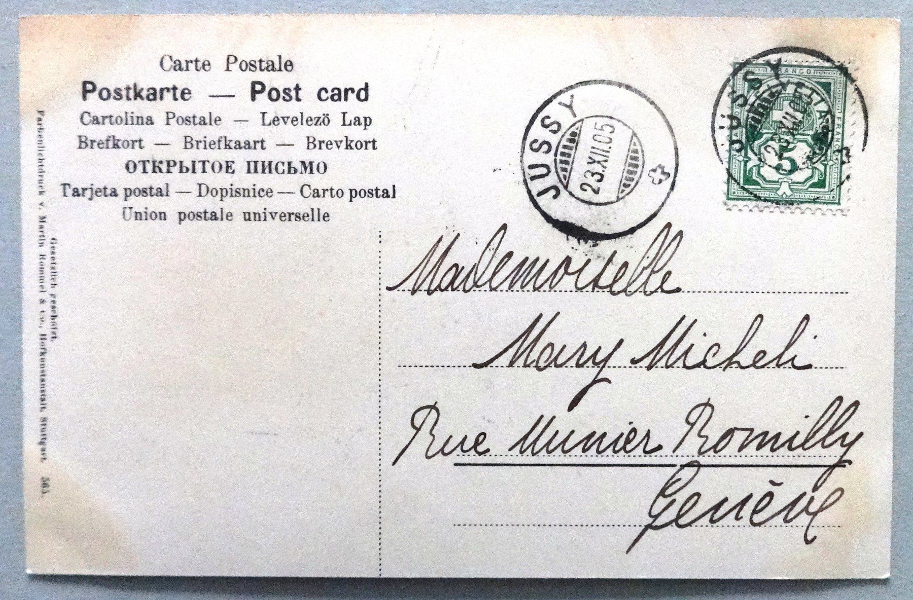 Cartes postales: Chardons – Défectueux à Fétigny par Billy2miny 1