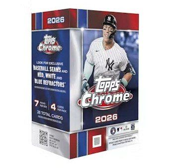 Topps Carte collezionabili: Topps Chrome Baseball 2026 Value Box – Nuovo e nell'imballaggio originale da Adligenswil venduto da Suter-Hobbyhaus