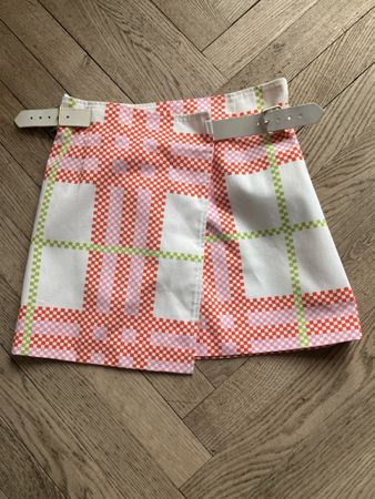 Burberry Rock Gr. XS / 34 Sommerrock mit speziellem Muster!