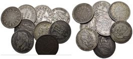 Frankreich Lot Silber