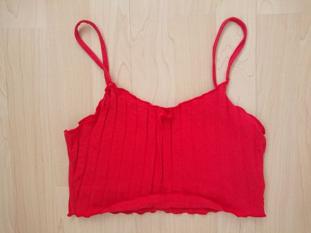 Damen Festival Top Bustier SHEIN Gr. XS Rot