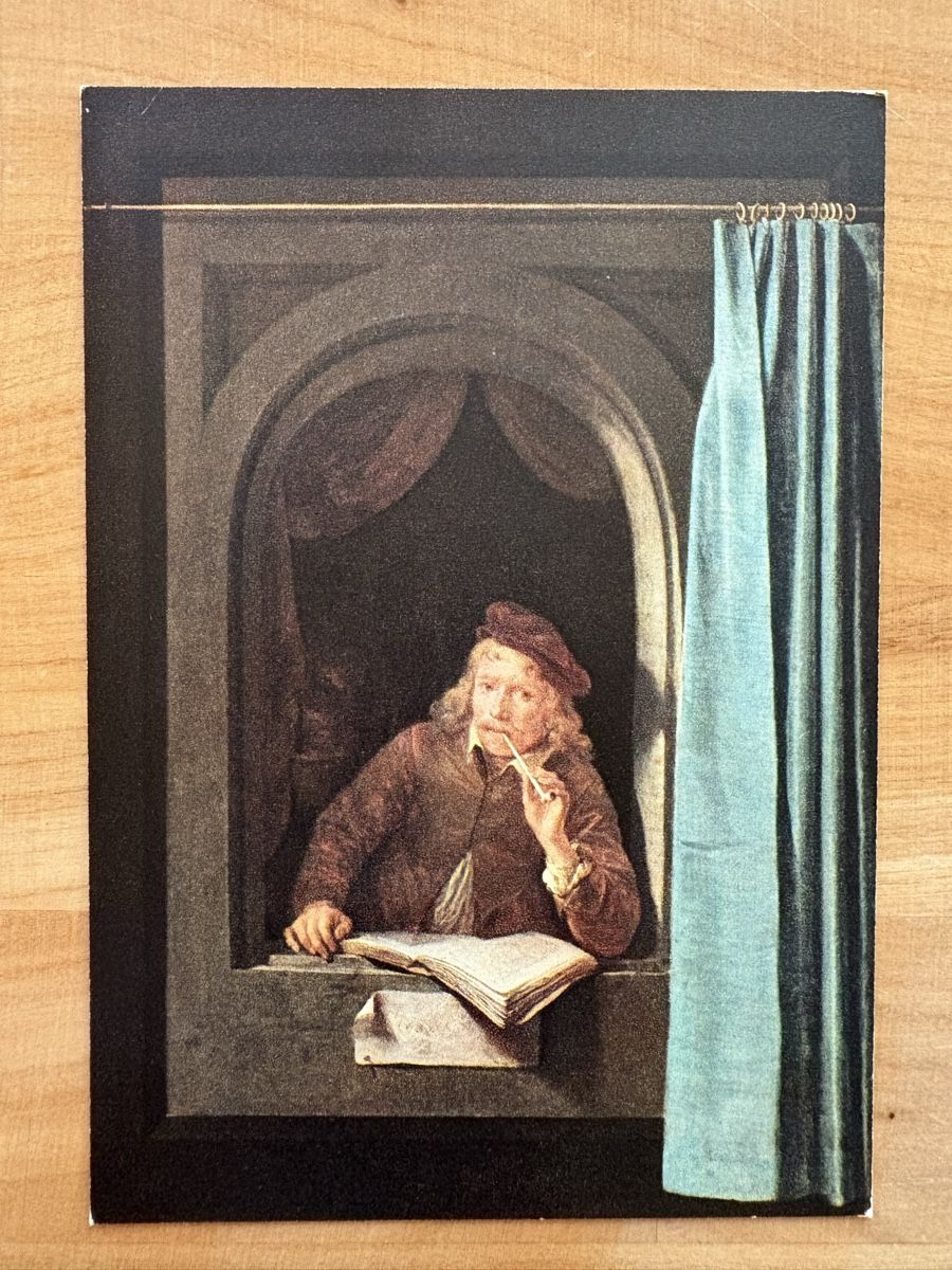 Cartoline postali: AK mit Kunst von Gerard Dou – Usato da Rümlang venduto da Kartenpost1