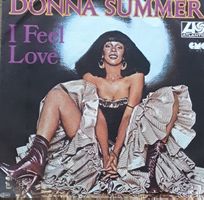 Donna Summer I Feel Love Single 7 Zoll Vinyl Atlantic Record