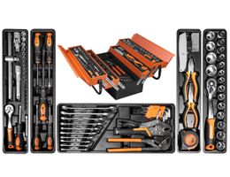 Werkstattkoffer Werkzeugkoffer Werkzeugsatz 85 tlg Premium