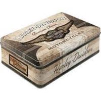 Vorratsdose flach-HARLEY DAVIDSON AMERIC