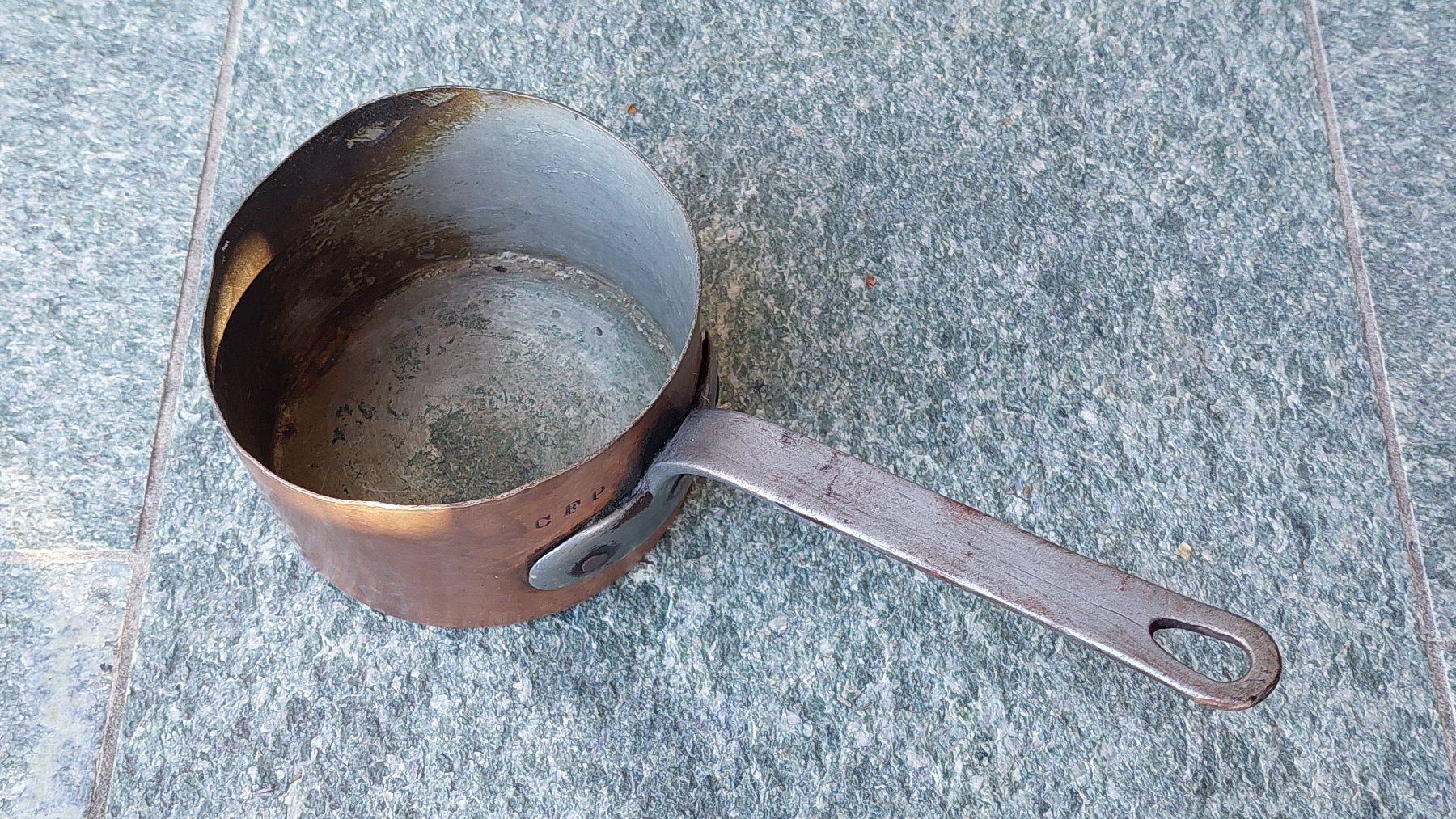 Padelle: Kupferpfanne, Durchmesser 14 cm – Usato da Muri b. Bern venduto da Spassholz 3