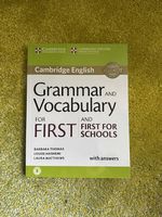 Cambridge B1 Grammar and Vocabulary for First
