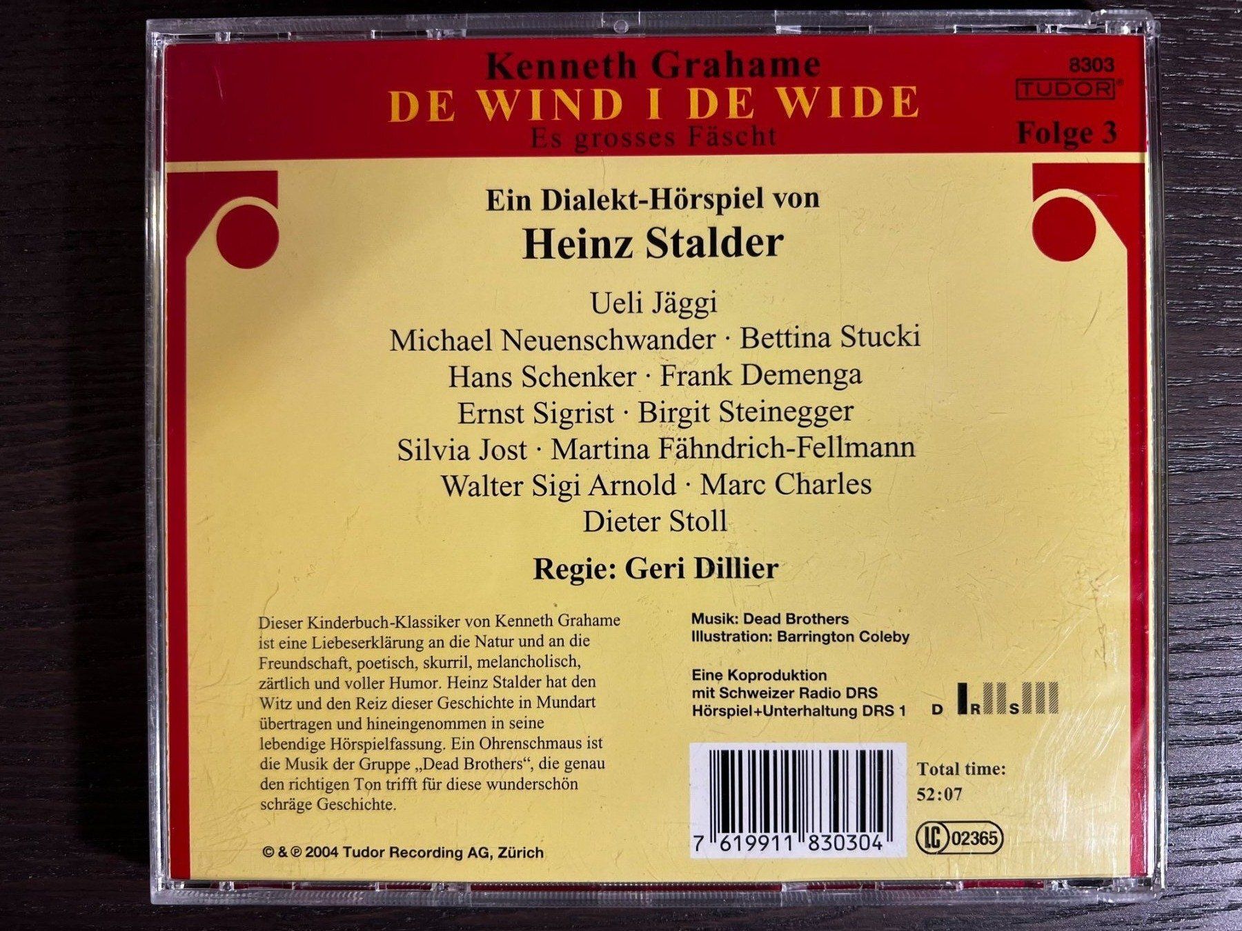 Hörbücher: De Wind i de Wide Folge 3  - Es grosses Fäscht – Gebraucht aus Zürich von F84 1