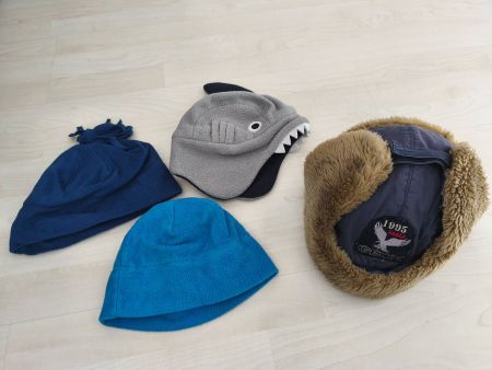 Wintermützen Set, 4 Stück für Kleinkind