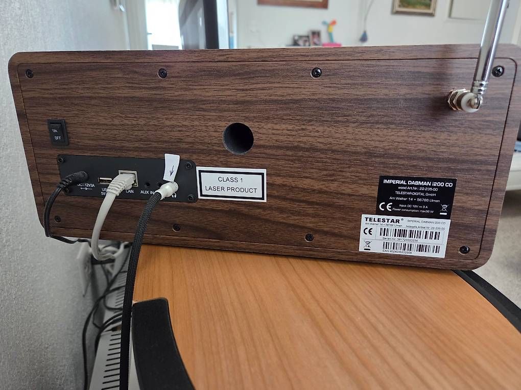 Radio: Multifunktionsradio DAB+, UKW, Internetradio + CD player – Usato da Neuenhof venduto da pao_9ycg 1