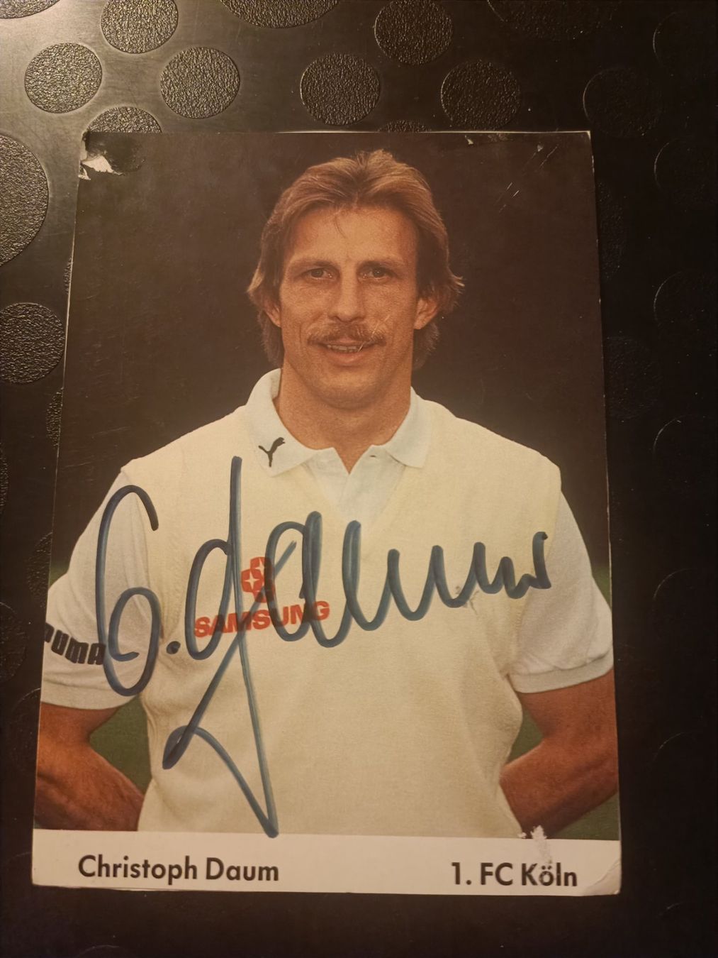 Autogramme: Christoph Daum - handsignierte alte Karte – Gebraucht aus Menziken von Artographs