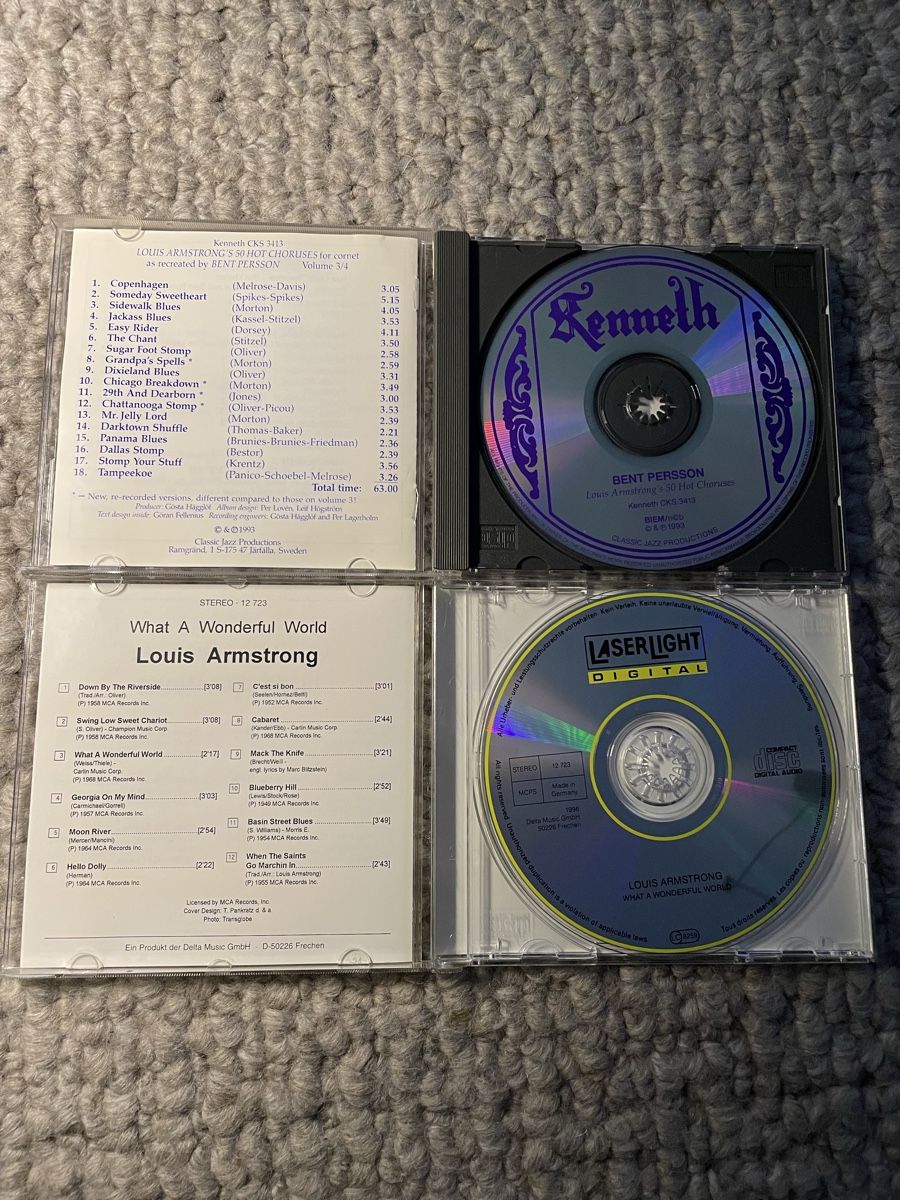 CDs: 2x Louis Armstrong  – Neuf (Voir description) à Reinach AG par trigger7811 1