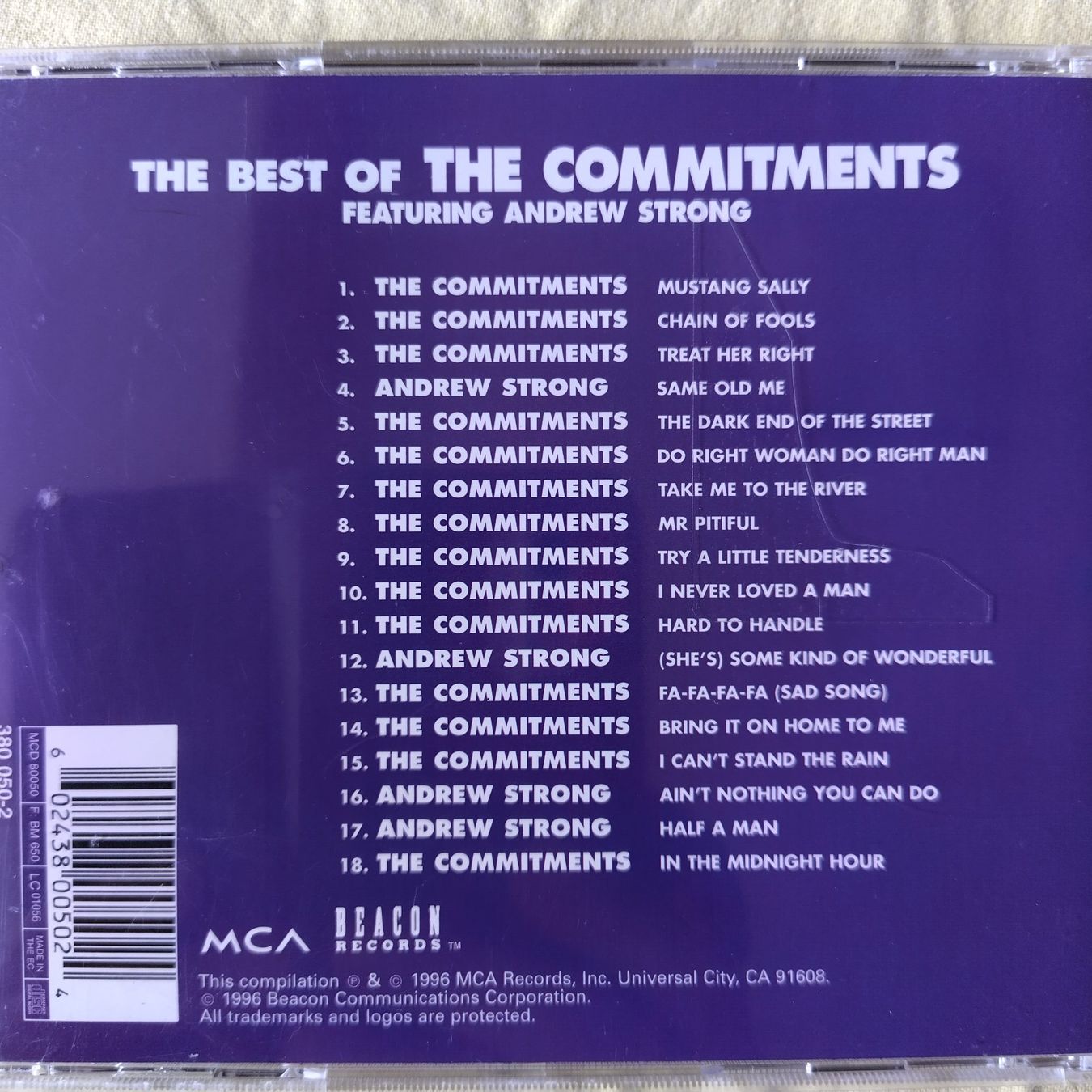 CD: CD von The Commitments – Usato da Buchs venduto da mdi_mpx5 3
