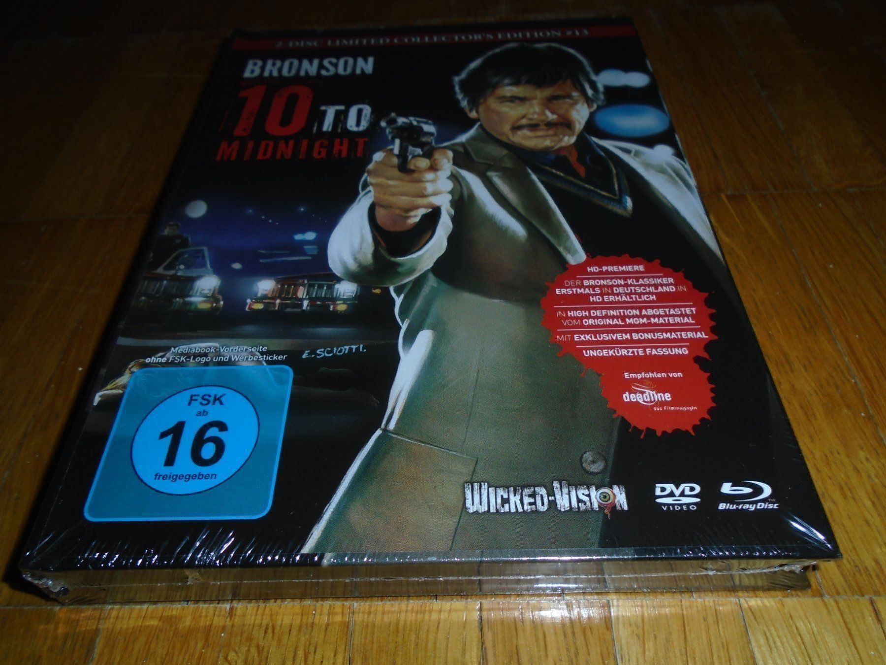 Alle DVDs: 10 to Midnight - Ein Mann wie Dynamit - B - UNCUT – Neu und originalverpackt aus Basel von havsok