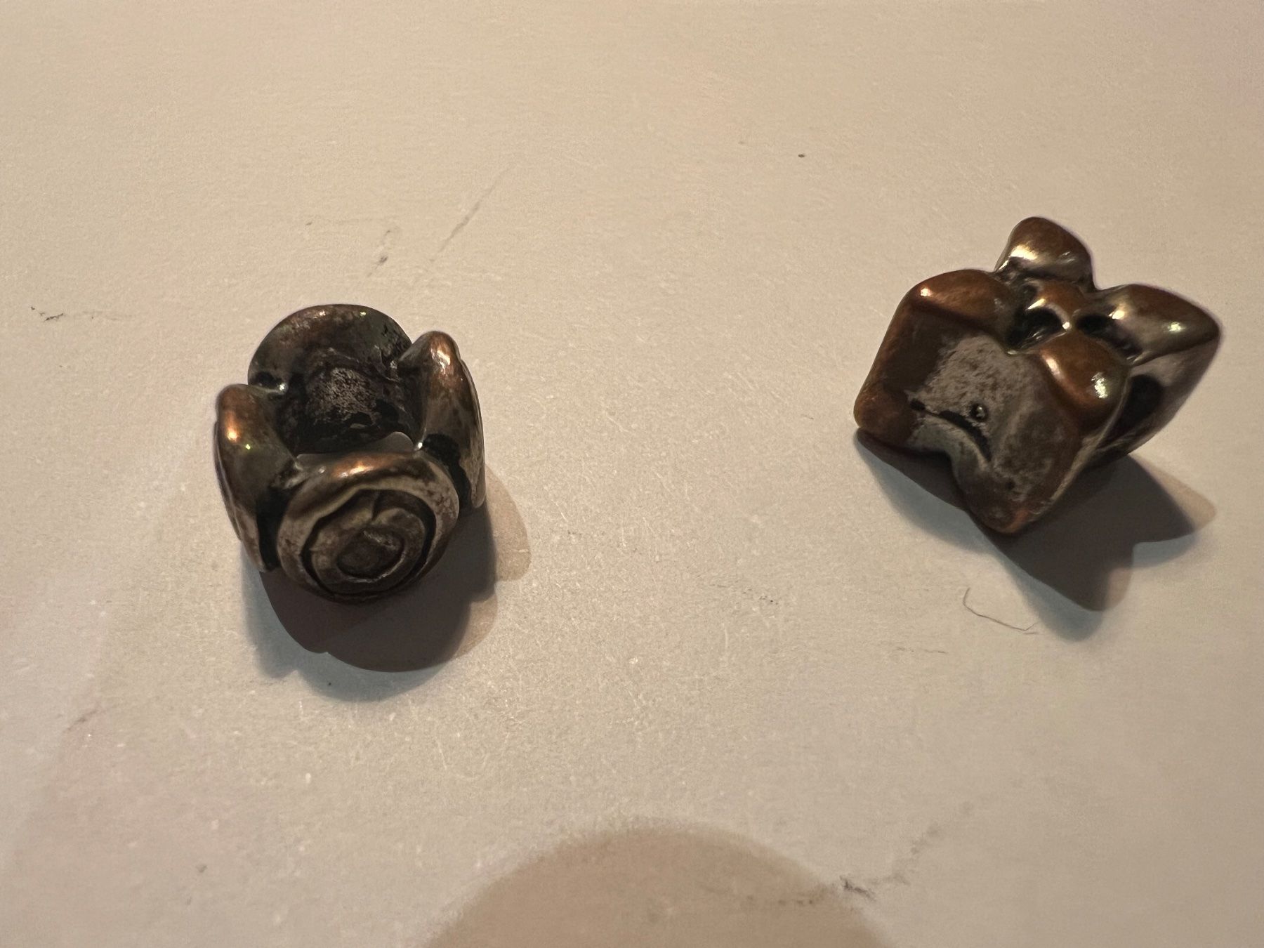 Pandora Ciondoli: 2 schöne Beads Anhänger Vintage – Usato da subingen venduto da gibo11