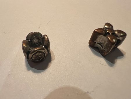 2 schöne Beads Anhänger Vintage