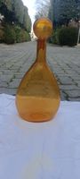 Belle carafe en verre soufflée a la bouche. Verrerie de biot