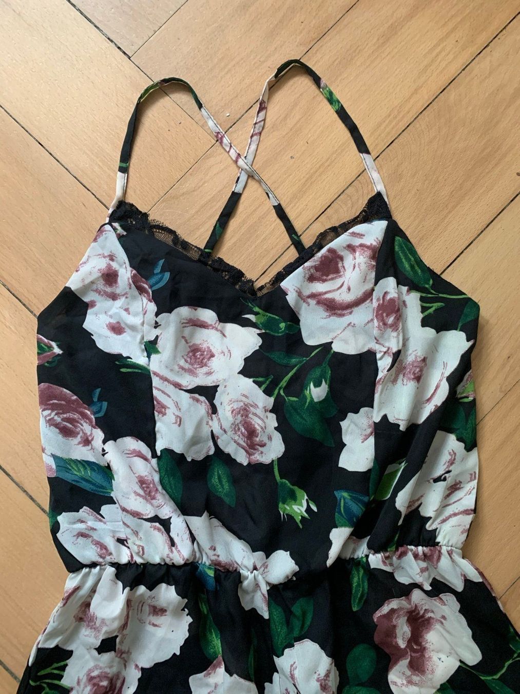 Tute: Chiffon Jumpsuit geblümt - S – Usato da Zürich venduto da Diazaio 2